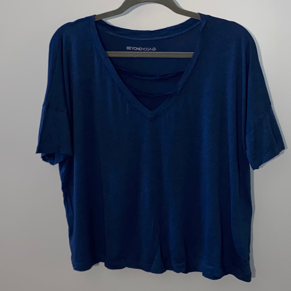 SHORT SLEEVE CROP WORKOUT TOP